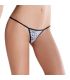 PASSION EROTIC LINE TANGA BLANCO TALLA UNICA ESTAMPADO ANIMAL