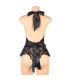 QUEEN LINGERIE TEDDY ESCOTADO DE ENCAJES L XL