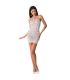 PASSION WOMAN BS063 VESTIDO BLANCO TALLA UNICA