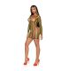 LEG AVENUE MINIVESTIDO DE RED RASTAS TALLA UNICA