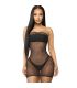 QUEEN LINGERIE VESTIDO CUERPO DE RED CON BRILLANTES S L