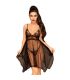 PENTHOUSE NAUGHTY DOLL BABYDOLL NEGRO L XL