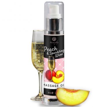 SECRETPLAY ACEITE MASAJE MELOCOTaN CAVA 50 ML