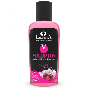 INTIMATELINE LUXURIA VOLUPTAS GEL MASAJE COMESTIBLE EFECTO CALOR CEREZA 100 ML