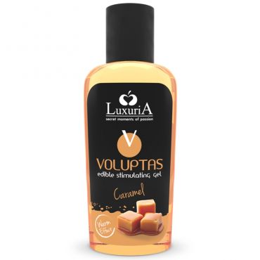 INTIMATELINE LUXURIA VOLUPTAS GEL MASAJE COMESTIBLE EFECTO CALOR CARAMELO 100 ML