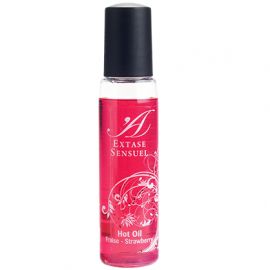 EXTASE SENSUAL ACEITE ESTIMULANTE FRESA VIAJE CALOR 35 ML