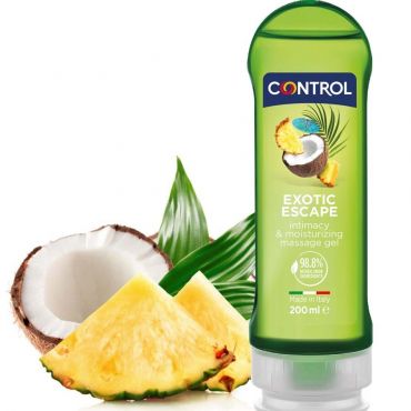 CONTROL 2 EN 1 MASSAGE PLEASURE EXOTIC 200 ML