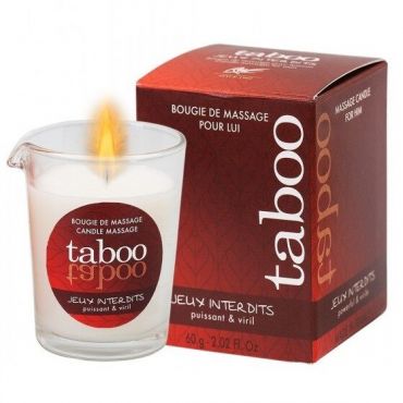 RUF TABOO VELA DE MASAJE PARA aL JEUX INTERDITS AROMA LIQUEN SALVAJE