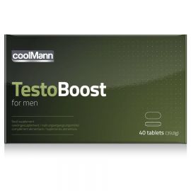 COBECO COOLMANN TESTO BOOST POTENCIADOR CON TRIBULUS TERRESTRIS 40 TABS