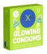 EXS CONDOMS GLOWN IN THE DARK