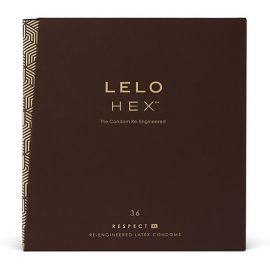 LELO HEX PRESERVATIVO RESPECT XL 36 PACK