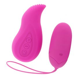 MORESSA EDGAR SET DUO HUEVO REMOTO Y MANDO CON VIBRACION INCORPORADA PREMIUM SILICONE CONTROL REMOTO