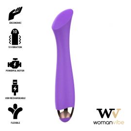 WOMANVIBE MANDY VIBRADOR RECARGABLE SILICONA PUNTO K