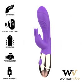 WOMANVIBE VIORA VIBRADOR RECARGABLE SILICONA