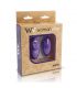 WOMANVIBE ALSAN HUEVO CONTROL REMOTO NEGRO SILICONA PURPLE