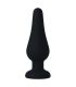 INTENSE ANAL PLUG PIPO M SILICONE NEGRO 11 CM