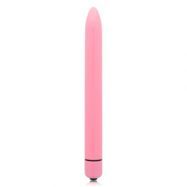 GLOSSY SLIM VIBRADOR ROSA