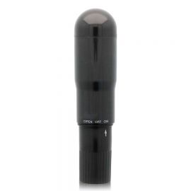 GLOSSY POCKET VIBRADOR NEGRO