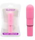 GLOSSY POCKET VIBRADOR ROSA INTENSO