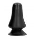 ALL BLACK ANAL PLUG 12 CM