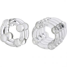 CALEXOTICS COLT ENHANCER RINGS ANILLOS PARA EL PENE TRANSPARENTES