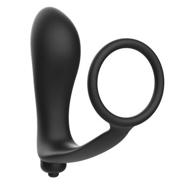 ADDICTED TOYS PLUG ANAL VIBRADOR CON ANILLO PENE