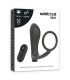 ADDICTED TOYS ANILLA PENE CON PLUG ANAL CONTROL REMOTO NEGRO RECARGABLE