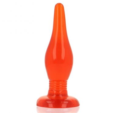 BAILE PLUG ANAL TACTO SUAVE ROJO 142 CM