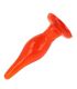 BAILE PLUG ANAL TACTO SUAVE ROJO 142 CM