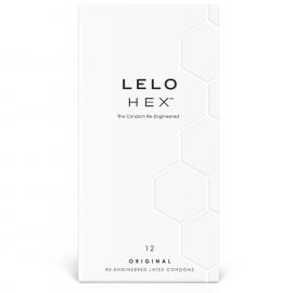 LELO HEX PRESERVATIVO CAJA 12 UDS