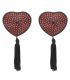 COQUETTE CHIC DESIRE CUBRE PEZONES ROJO NEGRO