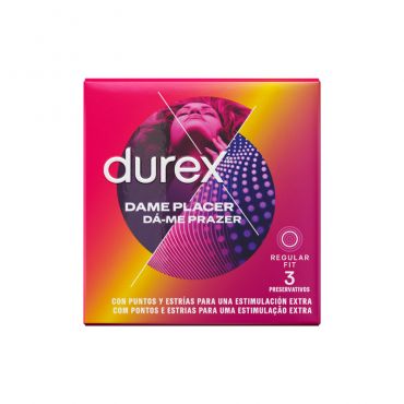 DUREX DAME PLACER 3 UNIDADES