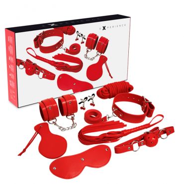 EXPERIENCE BDSM FETISH KIT SERIE RED