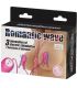 BAILE ROMANTIC WAVE PIZAS CON VIBRACION Y ELECTROSHOCK FUCSIA