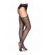 LEG AVENUE MEDIAS BRILLANTES CON LIGUERO TALLA UNICA