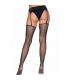 LEG AVENUE MEDIAS BRILLANTES CON LIGUERO TALLA UNICA