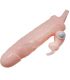 BAILE BRAVE MAN FUNDA PENE CON RABBIT VIBRADOR 165 CM NATURAL