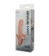 BAILE BRAVE MAN FUNDA PENE ANAL Y CLITORIS VIBRADOR 165 CM NATURAL