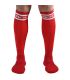 MACHO CALCETINES LARGOS TALLA UNICA ROJO