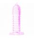 BAILE FUNDA PARA PENE CON PUNTOS ESTIMULANTES ROSA 14 CM