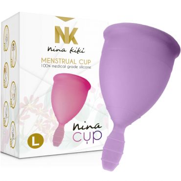 NINA KIKa COPA MENSTRUAL LILA TALLA L