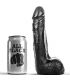 ALL BLACK DILDO REALISTICO NEGRO SUAVE 20 CM