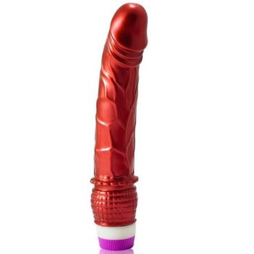 BAILE VIBRADOR ROJO REALISTICO 23 CM