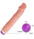 BAILE VIBRADOR REALaSTICO NATURAL 22 CM