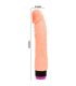 BAILE VIBRADOR REALISTICO FLEXIBLE NATURAL 24 CM