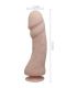 BAILE THE BIG PENIS DILDO REALISTICO NATURAL 235 CM