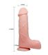 BAILE VIBRADOR REALISTICO BARBARA NATURAL 21 CM