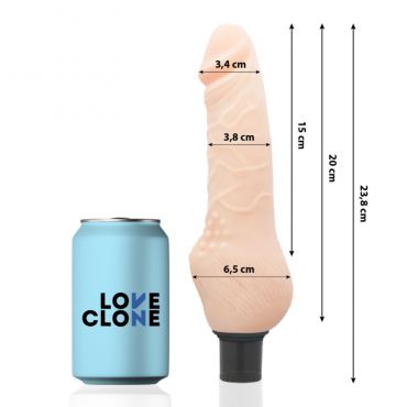 LOVECLONE DAVEN SELF LUBRICATION REALISTICO 238 CM O 38 CM