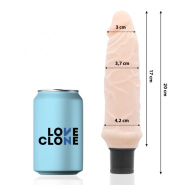 LOVECLONE IVAR SELF LUBRICATION VIBRADOR 20 CM O 37 CM