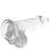 X RAY CLEAR DILDO REALISTA TRANSPARENTE 155 CM O 35 CM